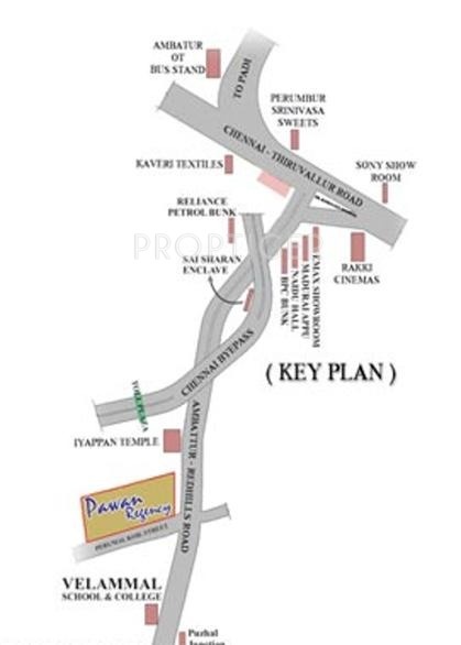 Images for Location Plan of Pawan Caastles Regency