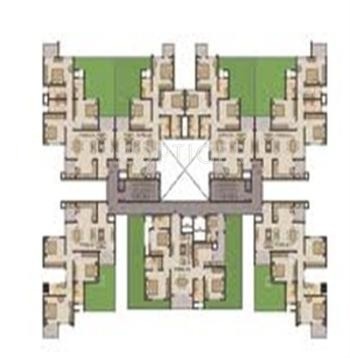  garnet-residency Tower 2 Cluster Plan