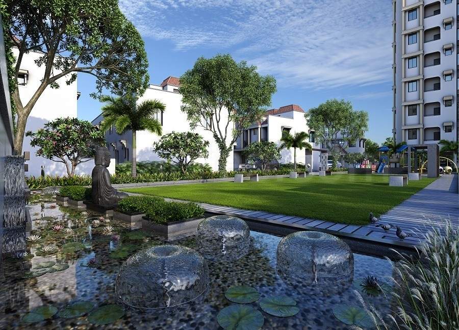  dhanraaj villa Landscaped Gardens