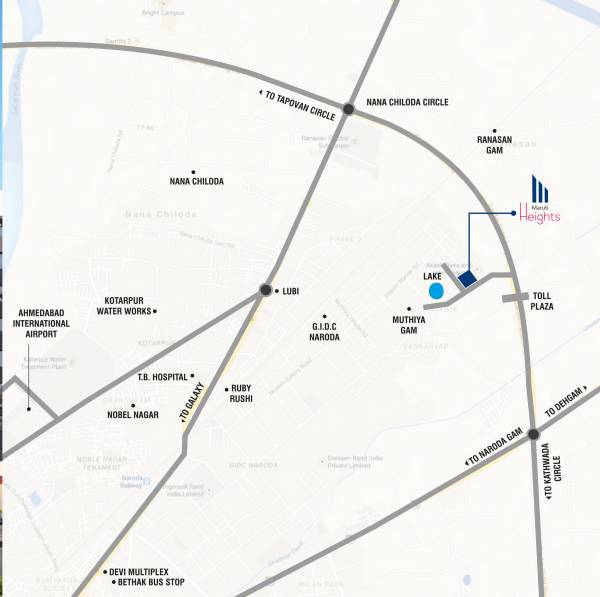  heights Location Plan