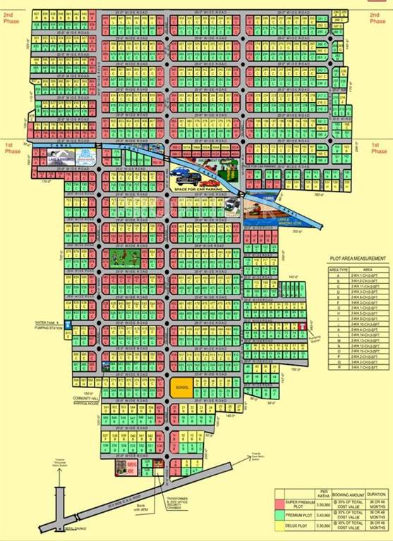 Images for Layout Plan of Sunrise South City Metro Link Abasan