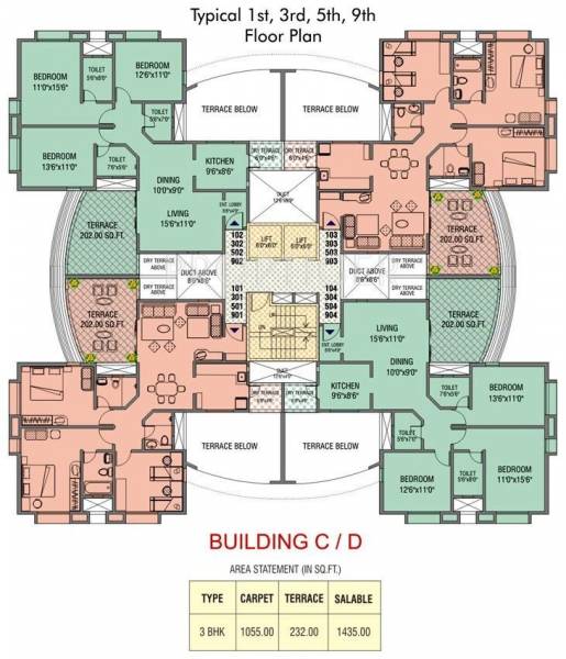 Images for Cluster Plan of Raviraj Realty Citadel Empress Images for Cluster Plan of Raviraj Realty Citadel Empress
