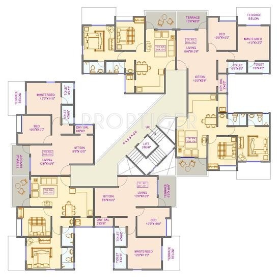 Images for Cluster Plan of Belvalkar Chaitrangan