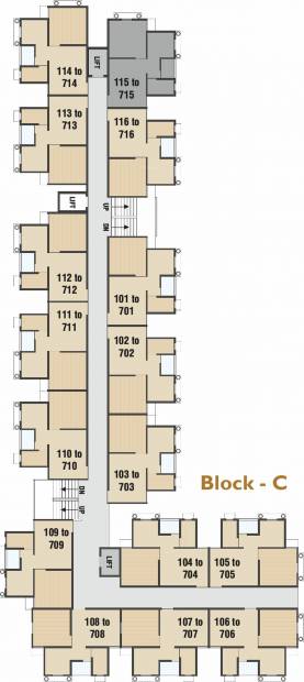  dhanraaj-habitates Images for Cluster Plan of Shakti Dhanraaj Habitates