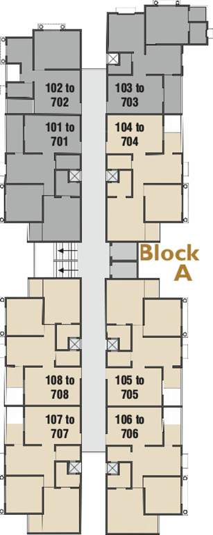  dhanraaj habitates Images for Cluster Plan of Shakti Dhanraaj Habitates