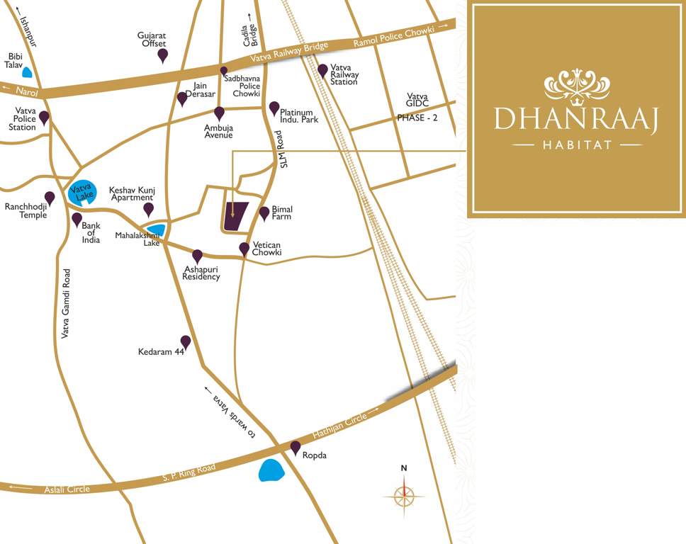  dhanraaj habitates Images for Location Plan of Shakti Dhanraaj Habitates