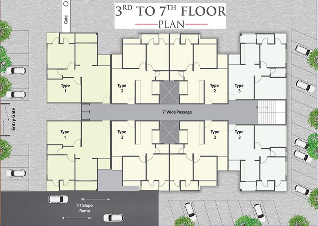 Images for Cluster Plan of Bapashree Sarvopari Homes