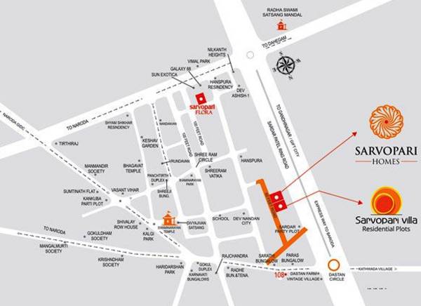 Images for Location Plan of Bapashree Sarvopari Homes