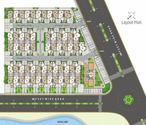 Images for Master Plan of AL Aamrakunj Lakeview Bungalows