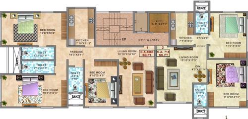 Images for Cluster Plan of KT Shree Matruchhaya CHS LTD