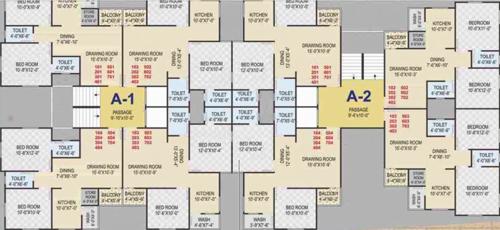 Images for Cluster Plan of Nyalkaran Shree Gopinath Heights