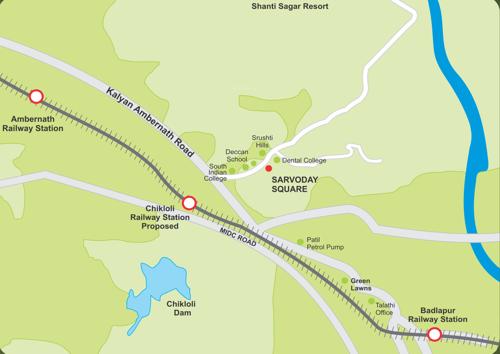  sarvoday-square- Images for Location Plan of Squarefeet Squarefeet Sarvoday Square