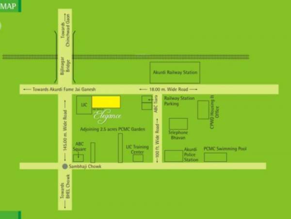  elegant-residency Location Plan