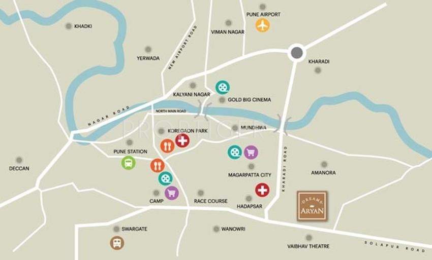  aryan Images for Location Plan of Dreams Aryan