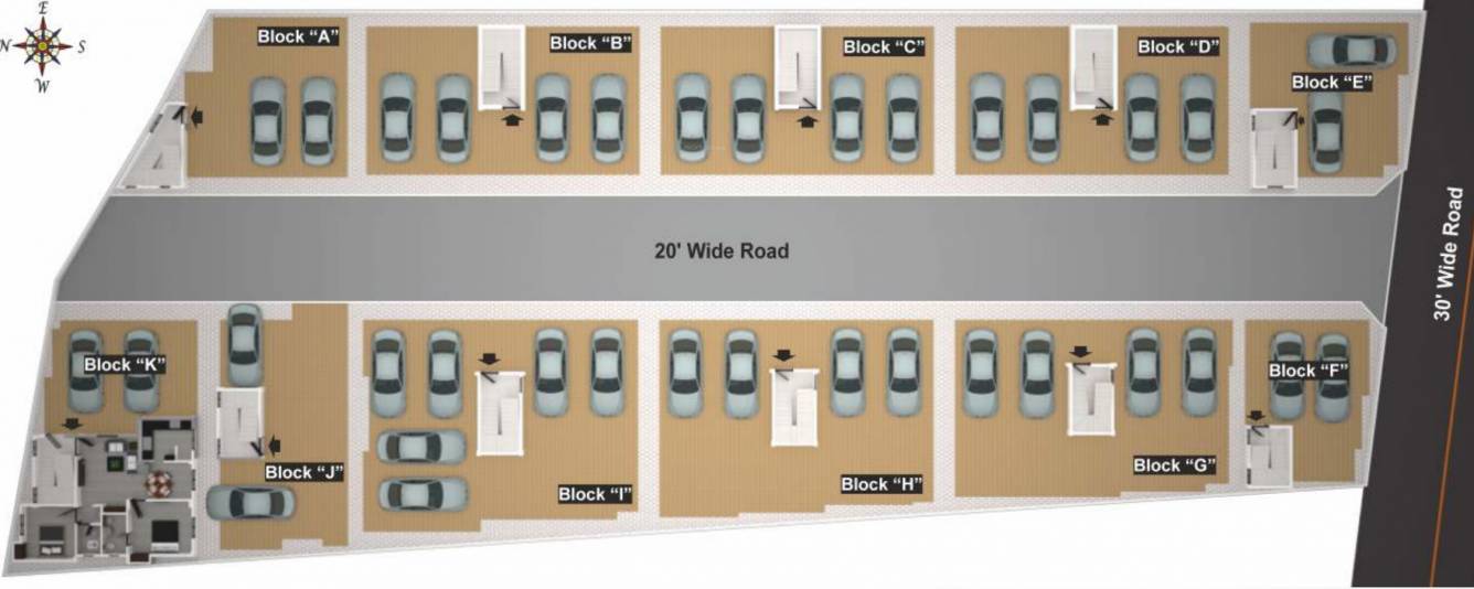Images for Cluster Plan of Saradeuz Acropolis