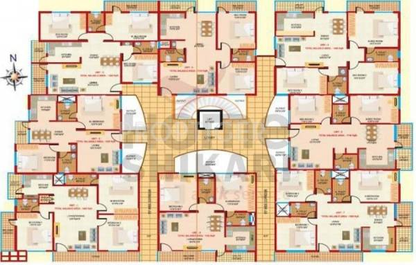 Images for Cluster Plan of Avee Infra Arise Cross Woods