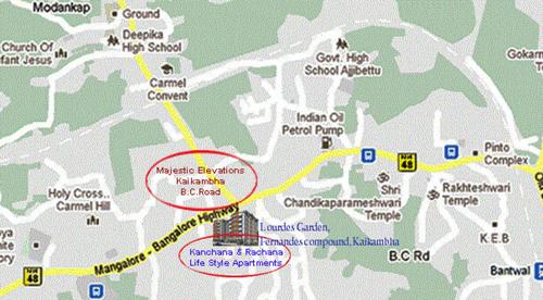 Images for Location Plan of Majestic Elevation Kanchana and Rachana
