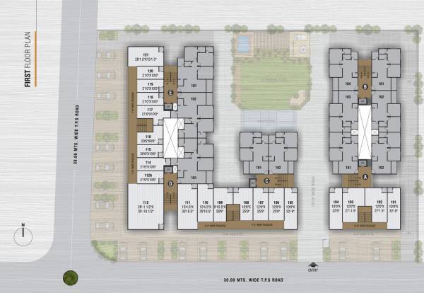 Images for Cluster Plan of Sankalp Satyaa Square Images for Cluster Plan of Sankalp Satyaa Square