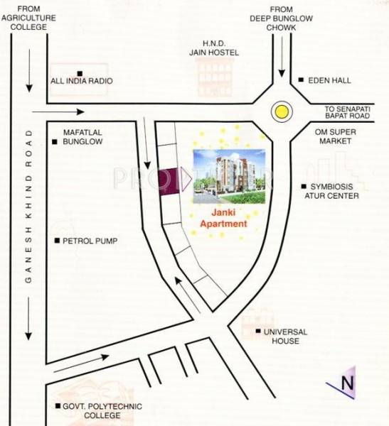 Location Plan Yugal Constructions Janki Location Plan