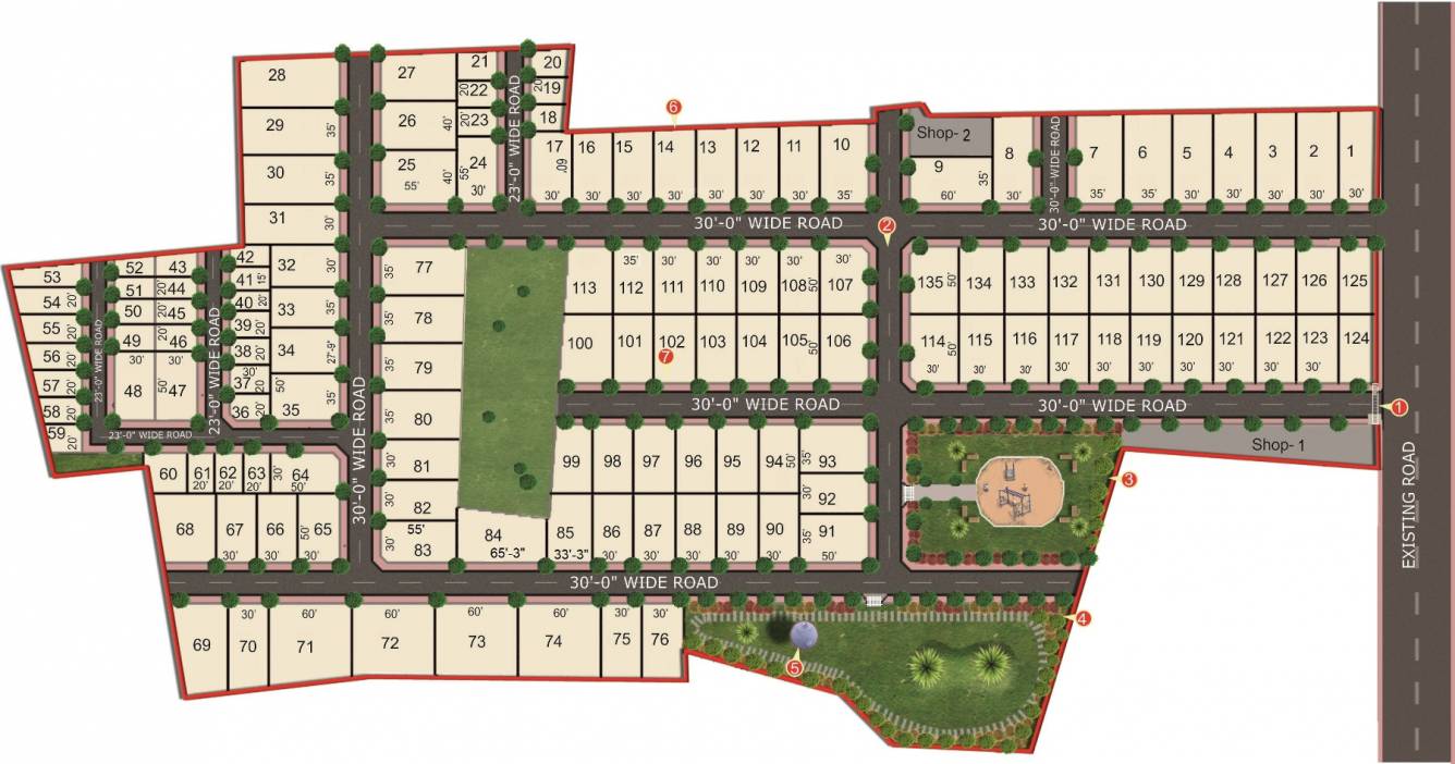 Images for Layout Plan of Mahidhara Delight