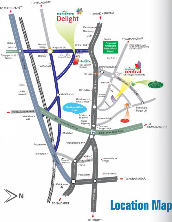 Images for Location Plan of Mahidhara Delight