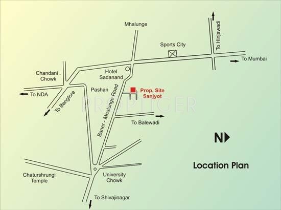 Images for Location Plan of Sanjeevani Sanjot
