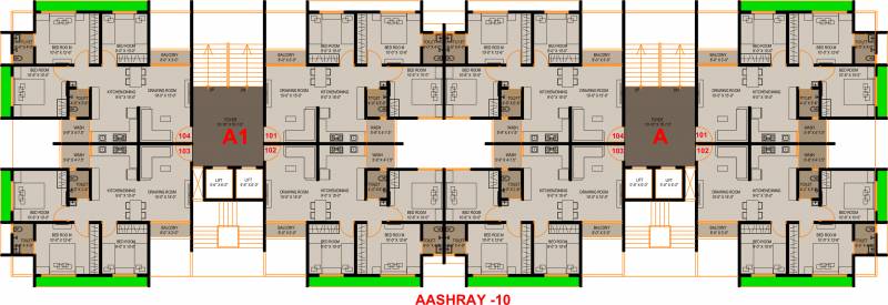 Images for Cluster Plan of Tathya Ashray 10