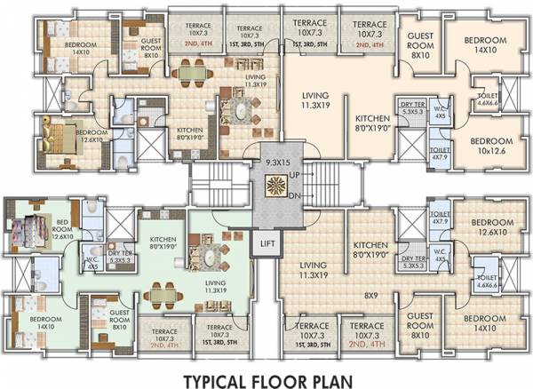 Images for Cluster Plan of SV Icon Residency