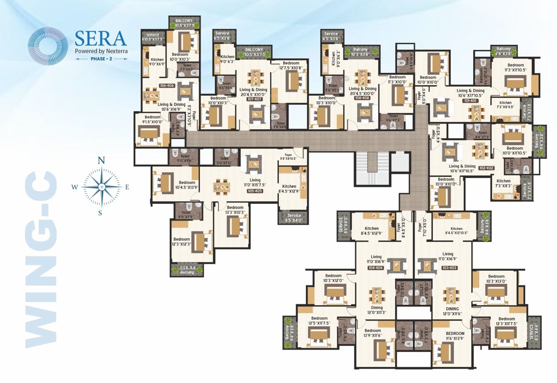  nexterra phase ii Tower 3 Cluster Plan