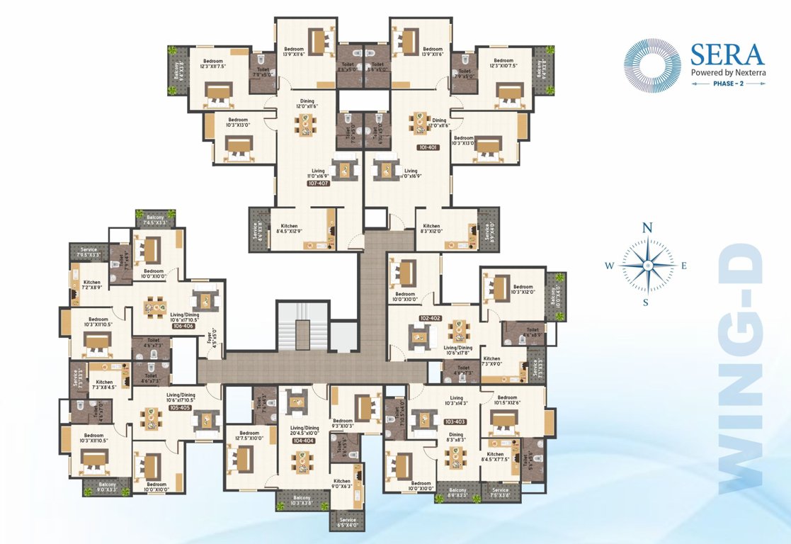  nexterra phase ii Tower 4 Cluster Plan