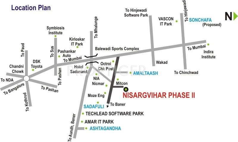 Images for Location Plan of Sanjeevani Nisargvihar Phase II
