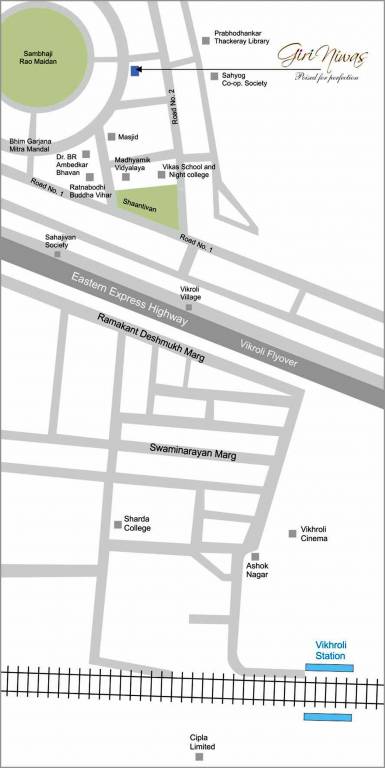 Images for Location Plan of Relstruct Giri Niwas