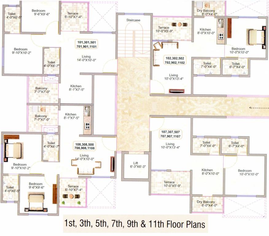 Images for Cluster Plan of Kesar Aaradhyam