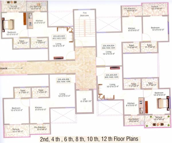 Images for Cluster Plan of Kesar Aaradhyam Images for Cluster Plan of Kesar Aaradhyam