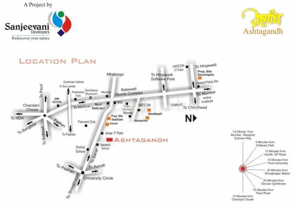 Images for Location Plan of Sanjeevani Ashtagandh Ph I