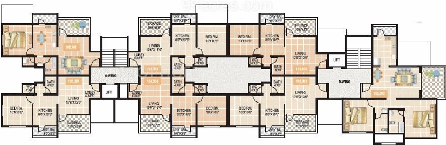 Images for Cluster Plan of Rujuta Developers Gardenia