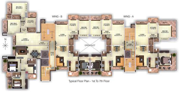 Images for Cluster Plan of Madhu Platina
