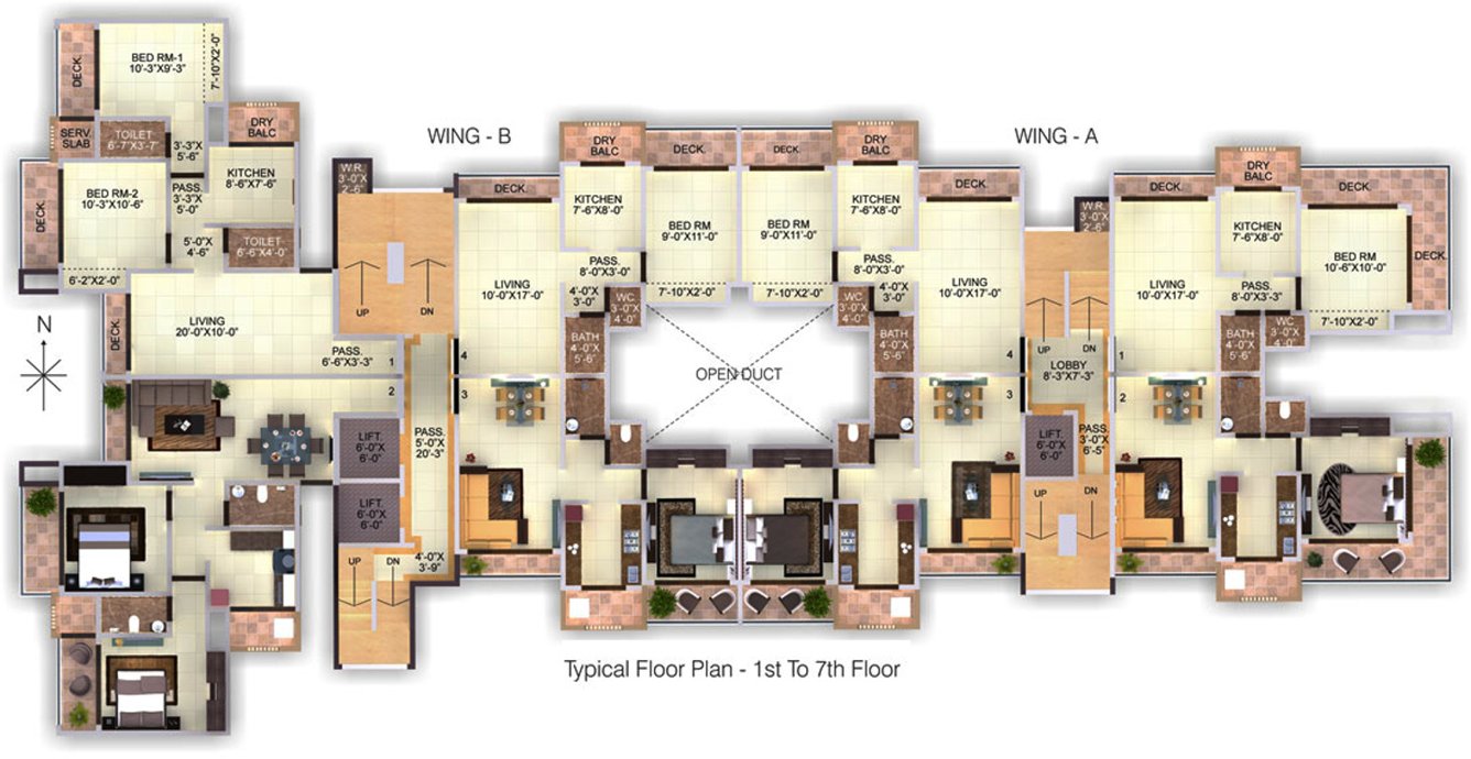 Images for Cluster Plan of Madhu Platina