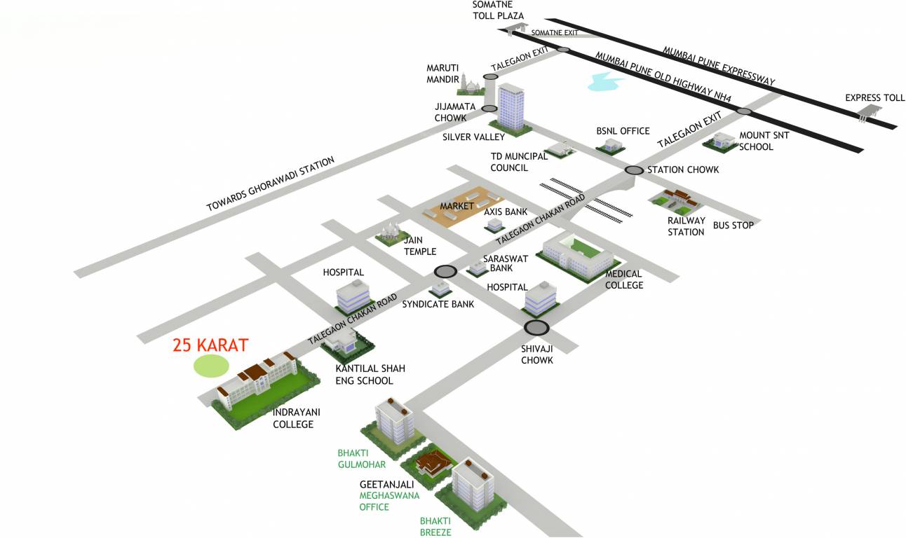 Images for Location Plan of Meghaswana 25 Karat