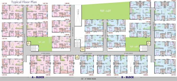  sannidhi Tower A Cluster Plan