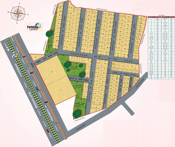 Images for Layout Plan of USM My City Plots