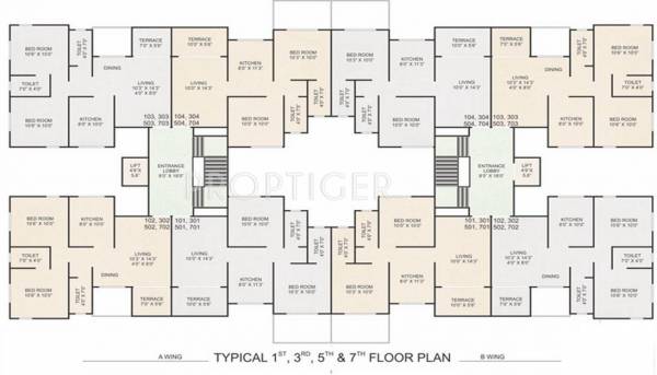 Images for Cluster Plan of Lotus Sanskruti