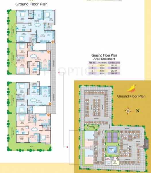 Images for Cluster Plan of Eco Harsha Landmark