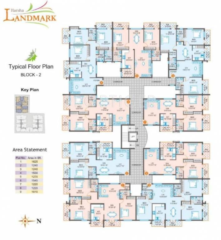 Images for Cluster Plan of Eco Harsha Landmark