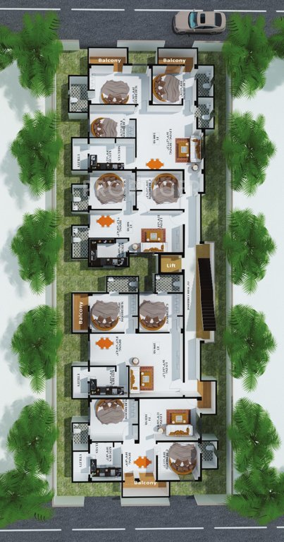 Images for Cluster Plan of The Nest Arpana