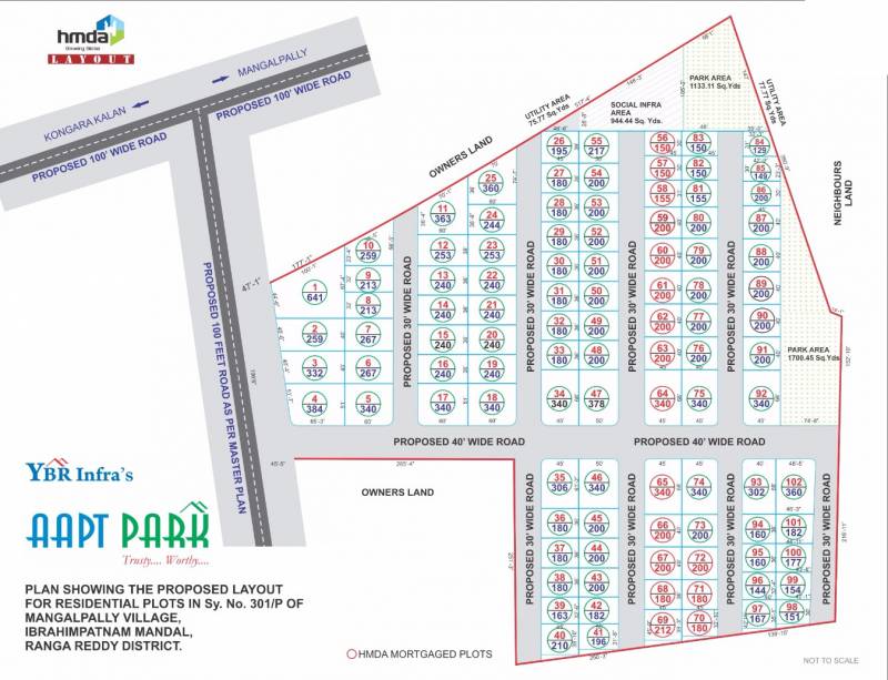 Images for Layout Plan of YBR Aapt Park