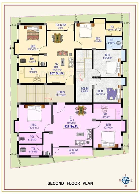 Images for Cluster Plan of Chola Builders Srinivasa