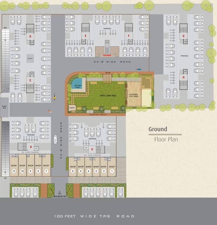  pearl Images for Cluster Plan of Prathna Pearl