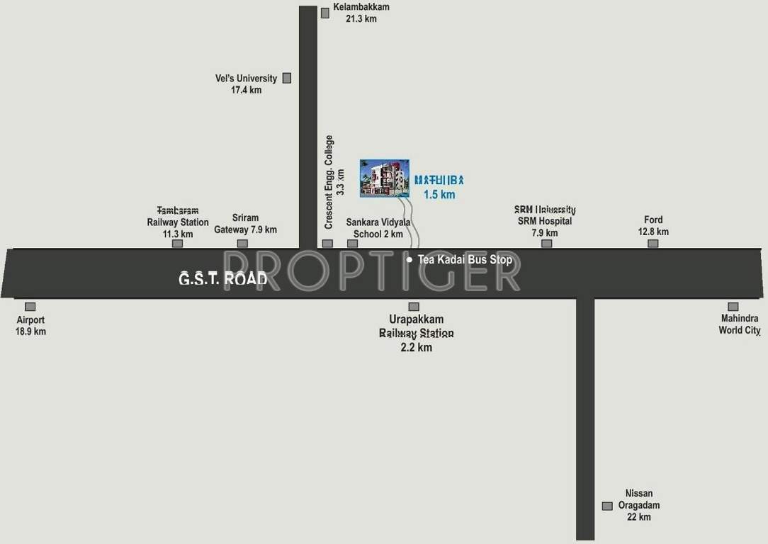 Navani Construction Mathura Location Plan