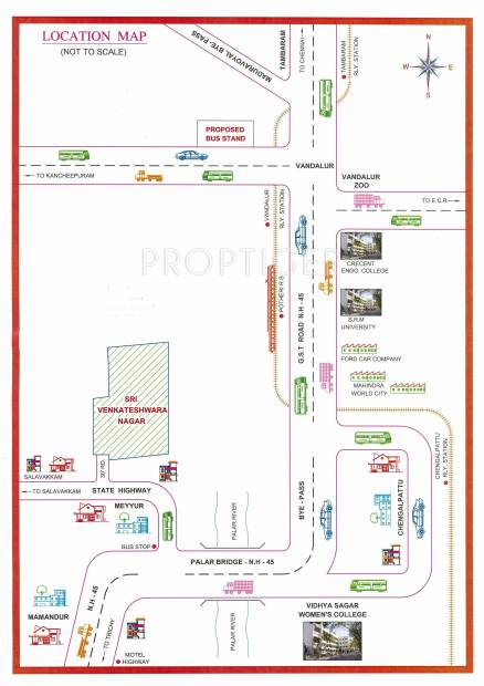 Images for Location Plan of Deepam Meyyur